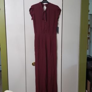 New Jumpsuit Long wide leg Open back